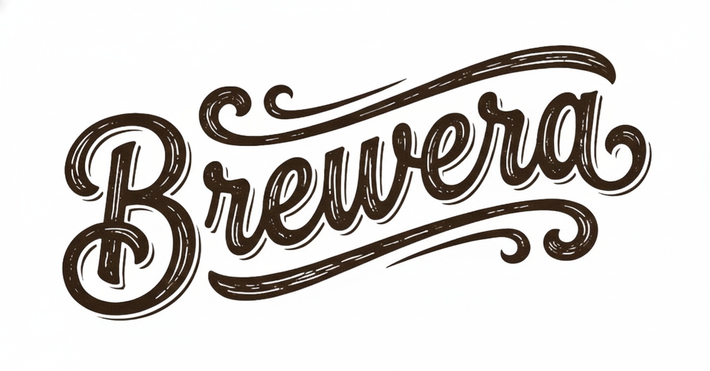 Zastosowanie brandingu Brewera na koszulkach, szkle, butelkach i gadżetach.